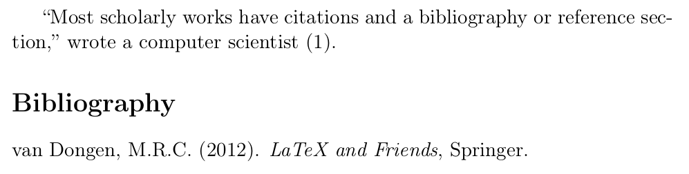 Citation number does not match bibliography