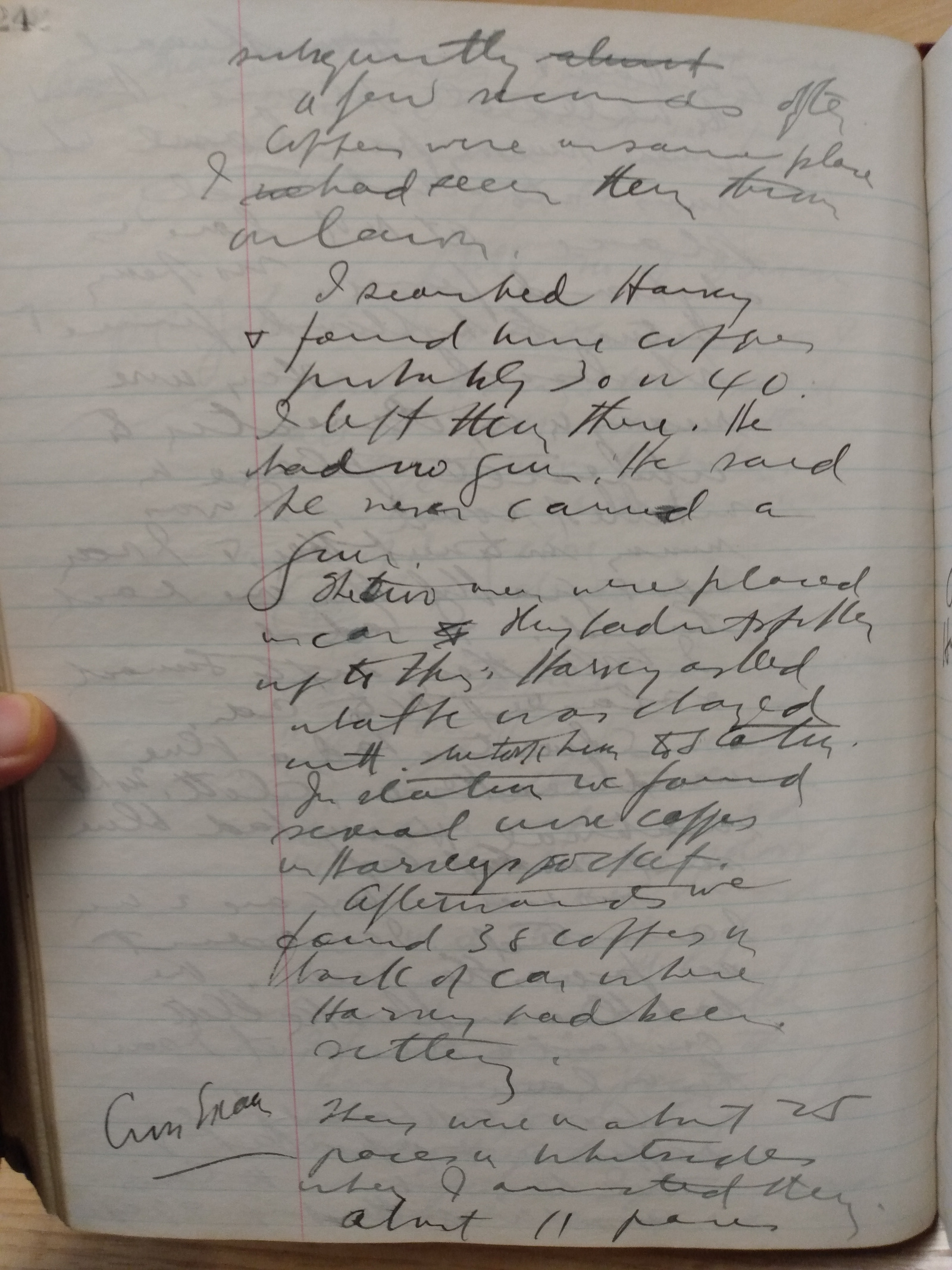 Page 8 of Judge Denton's bench book notes