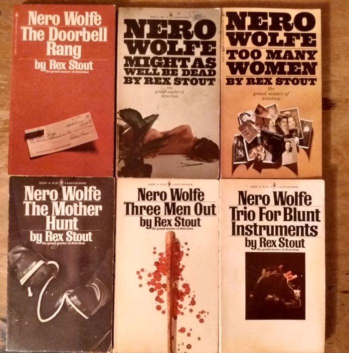 Nero Wolfe book covers