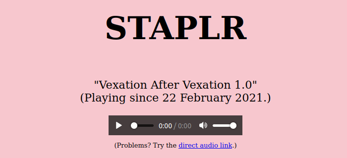 STAPLR screenshot